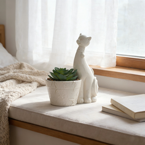 <span class=keywords><strong>กระถาง</strong></span>เซรามิกพร้อม<span class=keywords><strong>ต้นไม้</strong></span>ประดิษฐ์ - ของตกแต่งทางเข้าภายในบ้านและสำนักงาน - Product Image 5