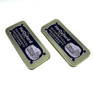 Tùy Chỉnh 13Pcs <span class=keywords><strong>Math</strong></span> Set Sắt Hộp Oxford Văn Phòng Phẩm Thiết Lập Dụng Cụ La Bàn Vẽ Toán Học Thiết Lập - Product Image 4