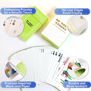 Cartes à Jouer Personnalisées avec Motif Vert, Coins Carrés, Finition Brillante, Personnalisées pour Jeux - Product Image 5