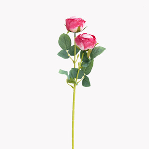 Automne en couleur conception <span class=keywords><strong>Simple</strong></span> simulé Rose décoration de la maison Vintage Rose fleur mariage Bouquets de fleurs artificielles - Product Image 2