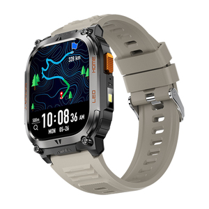 Reloj Inteligente QX18 de Alta Calidad para Exteriores con Linterna LED, <span class=keywords><strong>Brújula</strong></span>, SOS, GPS Deportivo para Android e IOS - Product Image 2