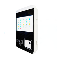 Validador de Boletos de Autobús con Pantalla de 7 Pulgadas, Validador Portátil Sin Contacto con Lector de Tarjetas Inteligentes NFC, Escáner de Códigos QR