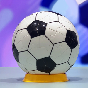 Telecomando Light-Up 60 pz DIA 11cm stampa UV <span class=keywords><strong>globo</strong></span> di plastica luna basket calcio 3D Puzzle educativo giocattolo fatto da te - Product Image 6