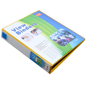 Factory Wholesale PVC Three-sided Pocket <strong>A4</strong> <strong>Folder</strong> 2 Inch 3 Hole D Binder Loose-leaf <strong>File</strong> Data Storage Book - Product Image 5