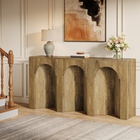 Tribesigns 63 pouces de long canapé console table, ferme étroite entrée table pour couloir, foyer, entrée, salon