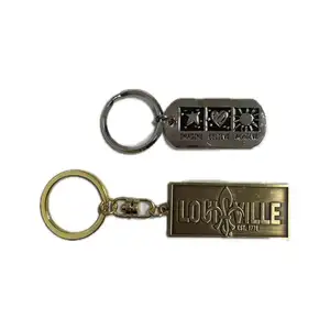 Cheap Price Manufacturers Personalized Design Key Ring Custom Logo Enamel Metal Key Chain