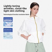 Blouson bomber d'extérieur léger et décontracté à capuche en nylon anti-UV, nouvelle collection été, très populaire