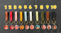 Porte-clés photo en acrylique DIY 35 mm, cadre photo, porte-badge, pendentif souvenir, cadeau, machine à fabriquer des boutons
