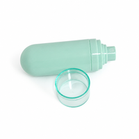 Bouteilles de lotion inversées en ABS couleur macaron 15/30/50 ml, flacons pulvérisateurs, distributeurs cosmétiques à pompe sans air