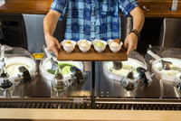 Machine à glace et gelato automatique tout-en-un Miles Galaxy Pro V2 avec yaourt et noix en acier inoxydable 304 – Vente chaude