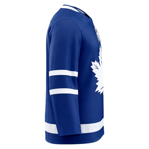 Vente en gros de maillots de hockey sur glace de l'équipe du Canada personnalisés unisexes, style uniforme OEM, avec broderie, technique de sublimation - Product Image 4