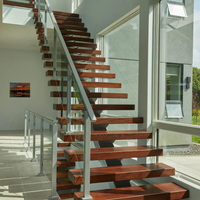 Système de fixation pour balustrade en verre en acier inoxydable SS304/316 EKOO Factory Direct – Poteaux et serre-câbles pour balcon en verre trempé