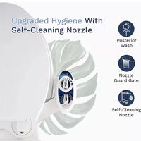 Accessoire de toilette bidet non électrique OEM-Buse autonettoyante avec pression d'eau réglable-Installation facile