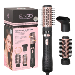ENZO Prix Usine 3 en 1 1000W <span class=keywords><strong>Brosse</strong></span> Soufflante Rotative Automatique, Sèche-<span class=keywords><strong>Cheveux</strong></span>, <span class=keywords><strong>Brosse</strong></span> Coiffante, Fer <span class=keywords><strong>à</strong></span> Boucler <span class=keywords><strong>Électrique</strong></span>, Ensemble Peigne <span class=keywords><strong>à</strong></span> Air Chaud - Product Image 1