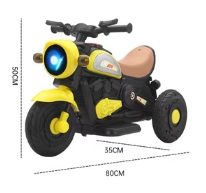 Motocicletta <span class=keywords><strong>Elettrica</strong></span> Ricaricabile 6V per Bambini, Giocattolo Cavalcabile con Sedile Grande, Tre Ruote, Materiale Plastico e Metallo, Età 2-4 Anni, LeaderWay - Product Image 4