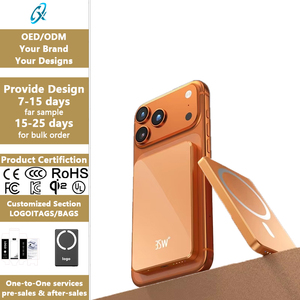 Cargador Portátil Magnético Ultrafino <span class=keywords><strong>de</strong></span> Aluminio <span class=keywords><strong>de</strong></span> 5000mAh, Carga Rápida <span class=keywords><strong>de</strong></span> 20W, Compacto para Exteriores - Product Image 1