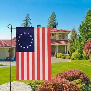 Wholesale 12 X 18 Inch Custom Size Linen Double Sided Printing Outdoor Yard Decoration <b>Garden</b> <b>Flags</b> - Product Image 2