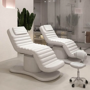 Table de massage électrique réglable pour salon de beauté, lit de spa pour cils, lit de beauté pour extensions de cils, éponge haute densité, lit incurvé pour cils - Product Image 1