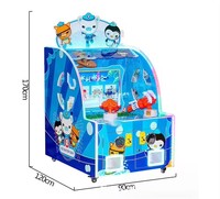 Machine de jeu de tir à l'eau pour deux joueurs de haute qualité, équipement de divertissement à monnayeur pour enfants