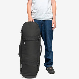 Sac à dos imperméable en tissu Oxford PVC pour skateboard, sac de transport pratique pour skateboard de 27 pouces, échantillon gratuit - Product Image 2