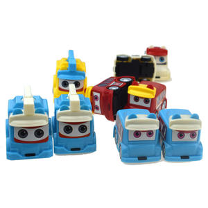 Jouets de voiture d'ingénierie Gashapon pour enfants, véhicules mignons de dessin animé, voiture à tirer en arrière, petit cadeau pour les bébés de plus de 3 ans - Product Image 3