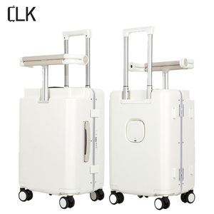 New Small Luxury Durable <strong>Toddler</strong> <strong>Suitcase</strong> with Seat Unisex Organizer Sets Material Luggage Trunk PC Babycare Luggage - Product Image 5