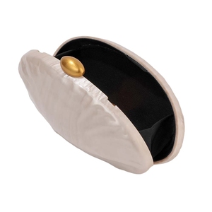 Sac de soirée élégant en acrylique pour femme avec fermeture métallique, pochette de mariage formelle, sac à main de cocktail avec chaîne détachable - Product Image 5