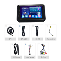 Autoradio MeiHua 2 Din Android pour Mitsubishi Outlander Triton 2023-2024, autoradio avec Carplay, lecteur DVD, navigation GPS