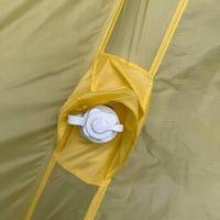Tente de camping et de randonnée gonflable tunnel professionnelle extrême quatre saisons, une chambre, à montage rapide, imperméable et coupe-vent, technologie avancée Air