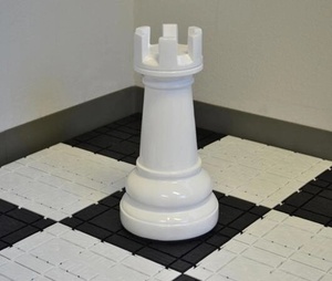 Decoraciones para escaparates Tienda minorista Piezas de Ajedrez de resina personalizadas gigantes - Product Image 6