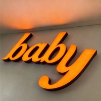 Letras de Canal LED de Acero Inoxidable Personalizadas, Iluminación 3D, Tiras LED Publicitarias, Alimentación por Batería/Enchufe, Letrero con Logotipo para Fachada de Tienda