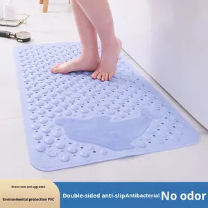 שטיח אמבטיה דולפין לאמבטיה מונע החלקה חדר רחצה מקלחת חדר רחצה עמיד למים נגד נפילה כף רגל אסלה כוס יניקה שטיח רצפה ביתי - Product Image 6