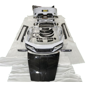 Kit carrosserie en fibre de carbone véritable haute performance, pare-chocs, jupes latérales pour Porsche 911 992, mise à niveau Tech Gt Street R Style - Product Image 1