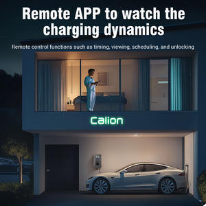 Cargador de Vehículos Eléctricos Universal Tipo 1 de 7.5/9.6kw Monofásico de Pared con Certificación IP54 a Prueba de Agua /ETL/FCC para Uso Doméstico - Product Image 6