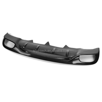 Diffuseur de lèvre de pare-chocs arrière en Fiber de carbone de haute qualité pour Audi A4 B8 2008-2015 Remplacement moderne facile pour pare-chocs arrière Standard