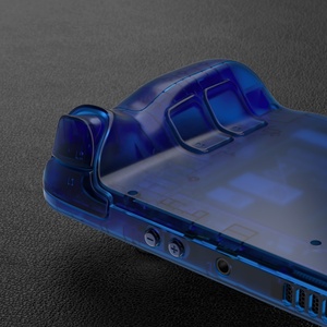 Coque de remplacement transparente bleue personnalisée EXtremeRate pour écran LCD Steam Deck - Product Image 4