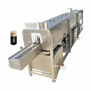 Industrial Tunnel Pasteurizer for Dairy Product Sterilization puppy dog can food washing drying machine