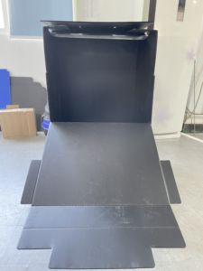 Caja de Guardarropa Plegable de Plástico Corrugado, Caja de Guardarropa para Mudanza, Cajas de Guardarropa Plegables de Plástico Corex - Product Image 3