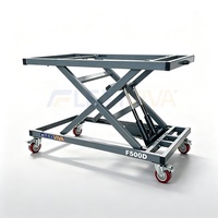 Table élévatrice électrique à ciseaux 18V, mécanisme de levage de table pour le travail du bois