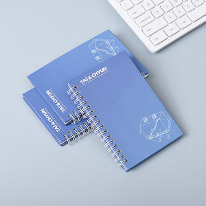 Cahier à spirale en métal blanc de haute qualité personnalisé 2026 pages à couverture rigide couleur promotionnelle 400 avec pages personnalisées - Product Image 3