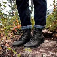 Oil Resistant Rubber Head Cow Leather Anti Slip Construction Cut Waterproof Safety Boots