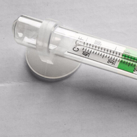 Thermomètre en verre étanche haute précision pour aquarium