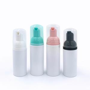 ขวดพลาสติกสีขาวขนาด 30 มล. 50 มล. 60 มล. พร้อมหัวปั๊มโฟมสีทอง ขวดเปล่าสำหรับใส่ผลิตภัณฑ์ทำความสะอาดขนตา โฟมล้างหน้า หรือสบู่เหลว - Product Image 5