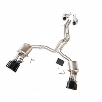 Sistema de Escape Valvetronic Catback con Silenciador para Audi RS6 4.0T, Alto Rendimiento, SS304, Downpipe Deportivo, Actualización Completa del Sistema de Escape