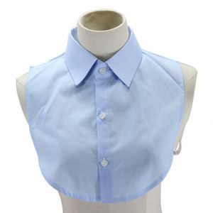 Moda camisa personalizada desmontable mujer capelet blusa media camisa falso cuello falso - Product Image 3