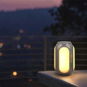 Linterna LED plegable portátil para acampar, recargable, resistente al agua, senderismo, colgante, tienda de campaña, luz, linterna para acampar con Banco de energía - Product Image 1