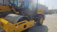 Compacteur de sol de haute qualité 10 tonnes, rouleau vibratoire à tambour unique avec moteur et roulement importés, haute efficacité XS103J