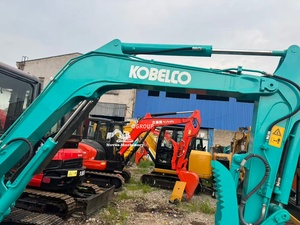 Mini-excavatrice Kobelco SK50SR 5T d'occasion de haute qualité à balayage zéro pour l'aménagement paysager - Product Image 5