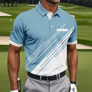 Polo de Golf Personalizado para Hombre, Sublimado, de Secado Rápido, Manga Corta - Product Image 3