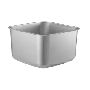 Saudi Commercial Kitchen Sink Machine Pressed Sink Bowl/Stainless Steel Vessel Industrial Wash Basin for Work Table Sink